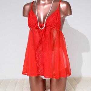 Elizabeth Gordon Vintage Babydoll Nightie - M/L